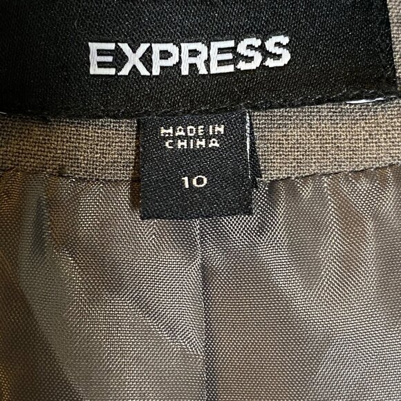 Express Brown Blazer - Picture 3 of 7